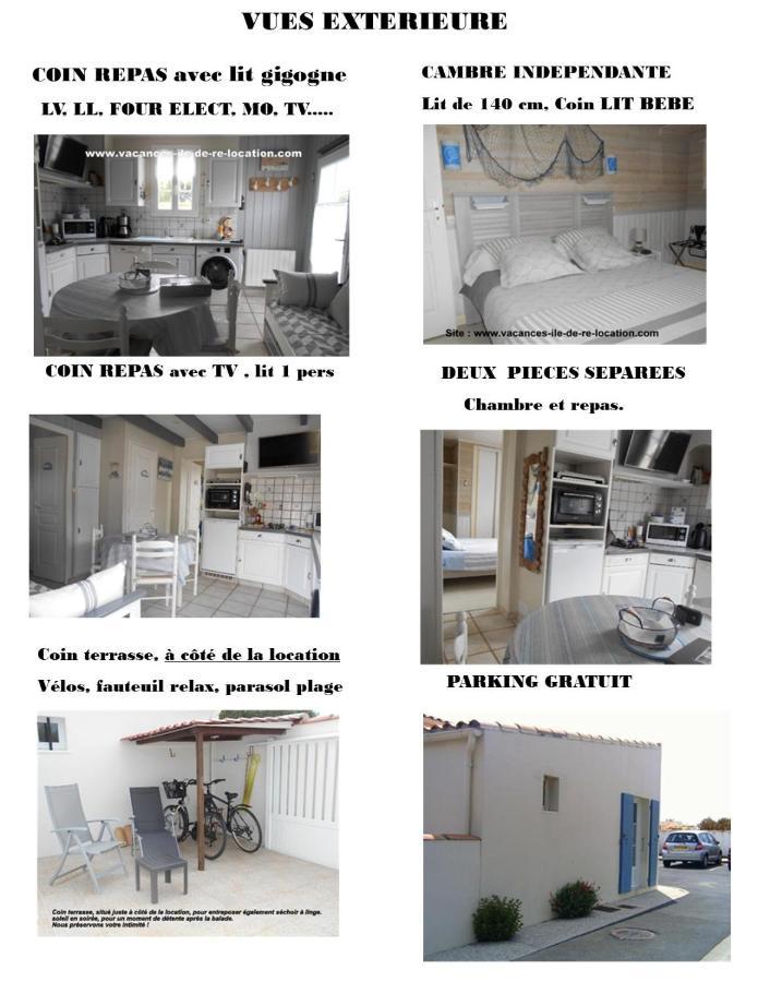 Ile De Re, La Danae, Velos, Wifi, Possibilite Cuisine, Linge, Parking Gratuit Saint-Martin-de-Ré Zewnętrze zdjęcie